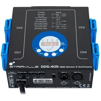 Диммер и темнитель STAIRVILLE DDS-405 DMX Dimmer & Switcher 55568