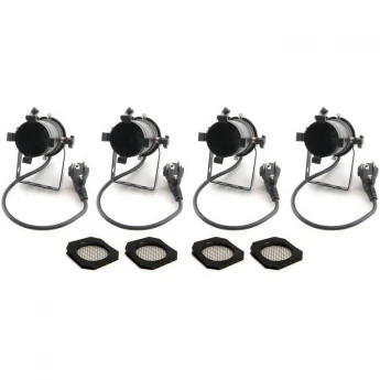 Прожекторы LED PAR STAIRVILLE PAR 16 GU10 black Bundle 55662